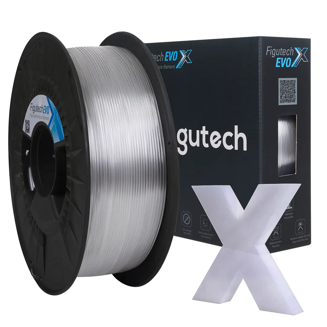 Filamento PETG EVO-X Translucido 1.75mm 1kg
