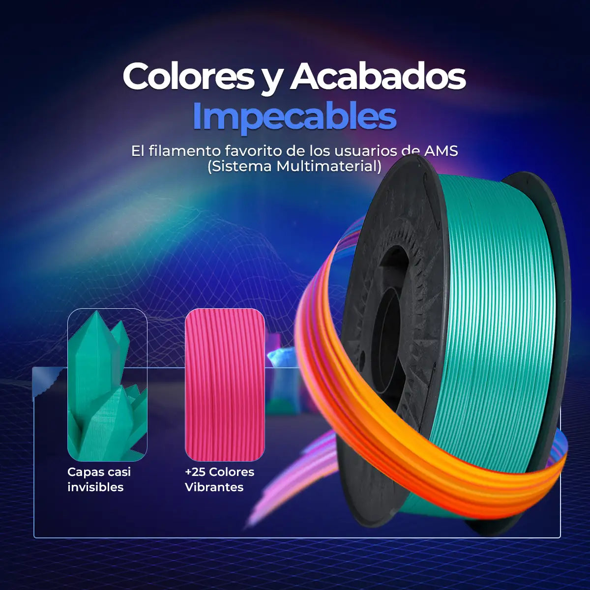Filamento PLA para AMS