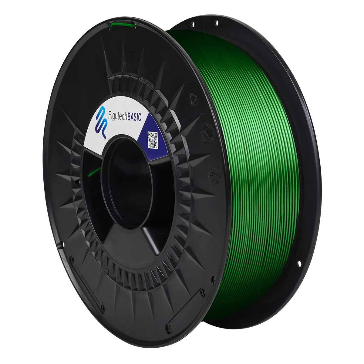 Filamento PLA Basic Verde Figutech 1.75mm 1kg