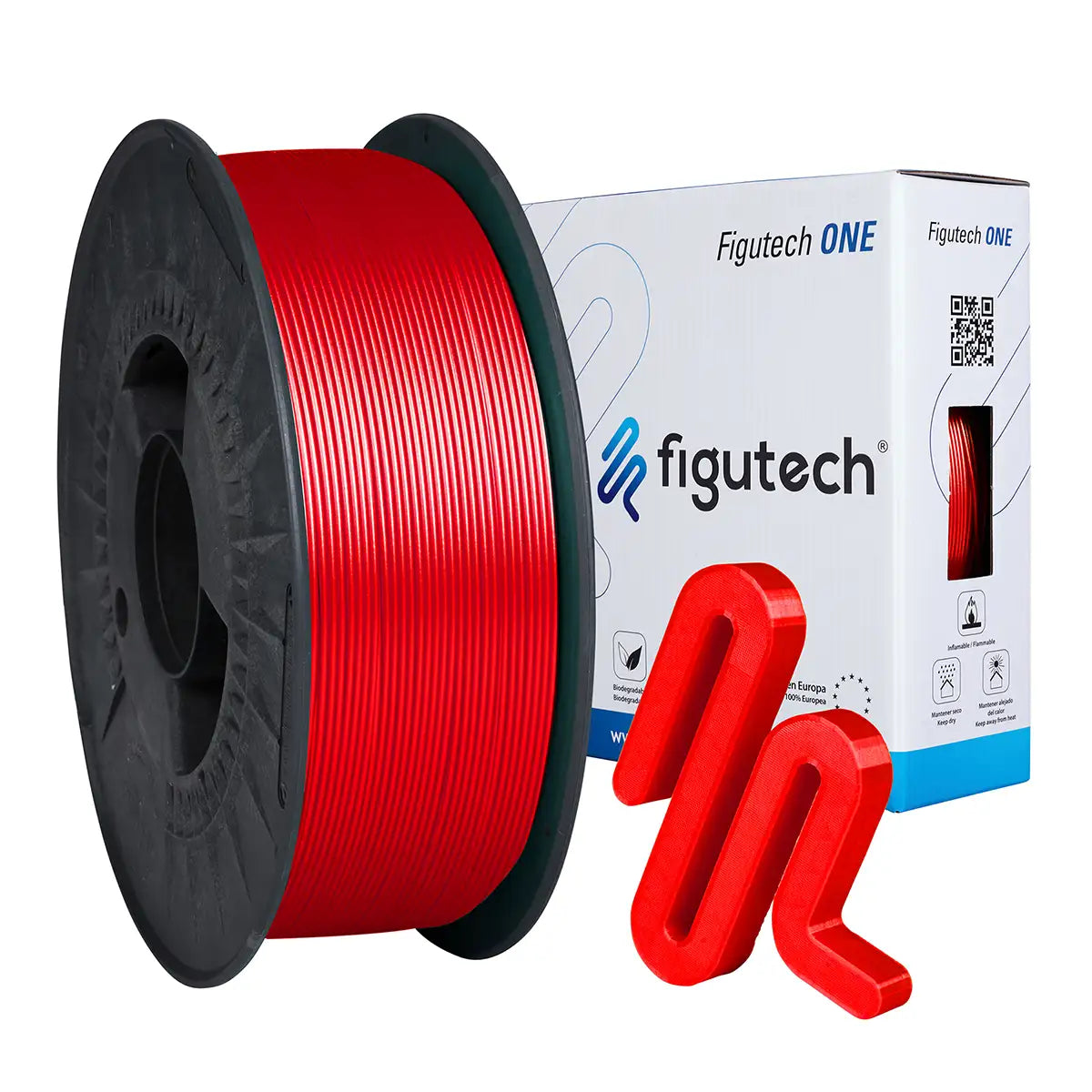 filamento pla rojo