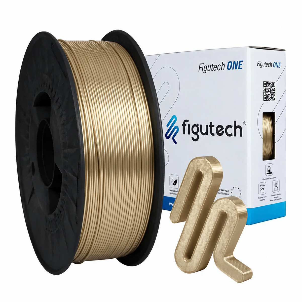 PLA Silk Bronce - Figutech ONE 1.75mm 1kg