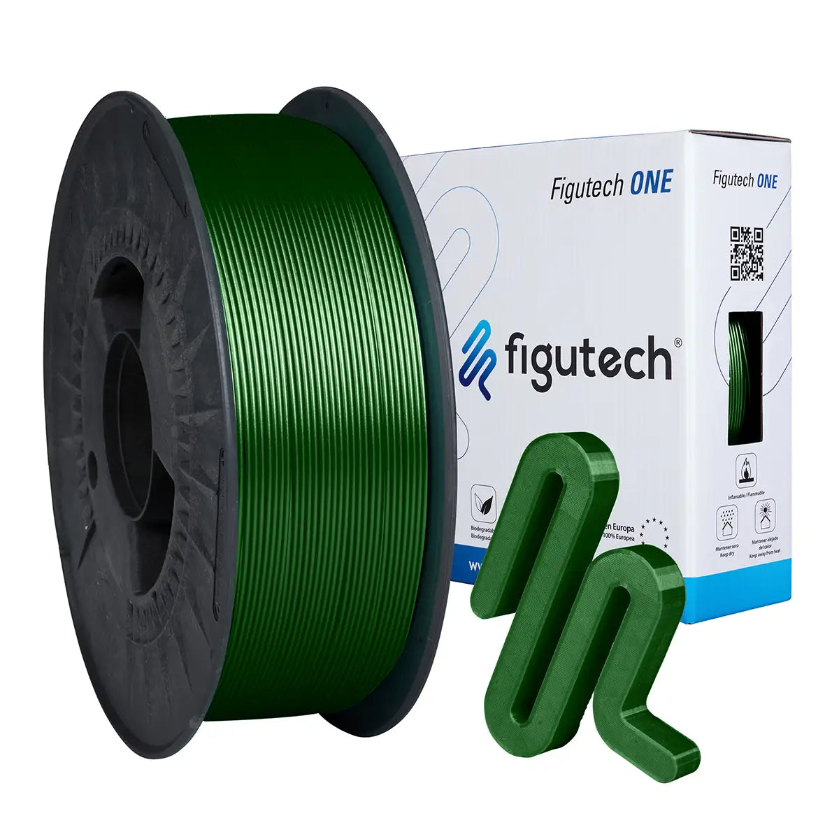 pla verde oscuro