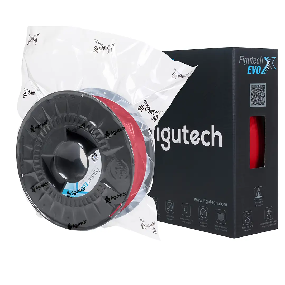 PETG resistente color rojo