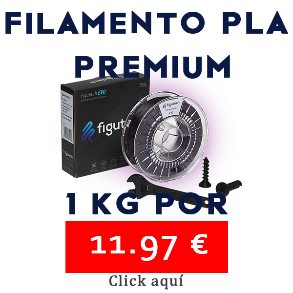 Oferta descuento figutech filamento pla barato alta calidad